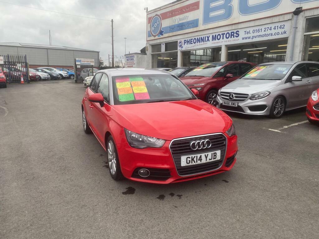 Audi A1 1.6 Tdi Sport Sportback Euro 5 Ss SK13TAL Red #3