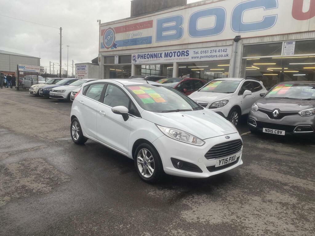 Ford Fiesta 1.25 Zetec Euro 6 YT15PXU White
