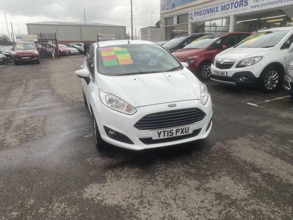 Ford Fiesta 1.25 Zetec Euro 6 YT15PXU White #2