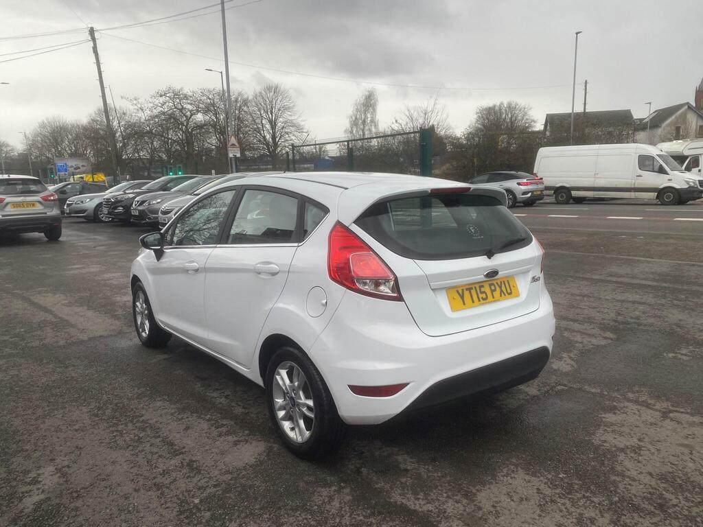 Ford Fiesta 1.25 Zetec Euro 6 YT15PXU White #4