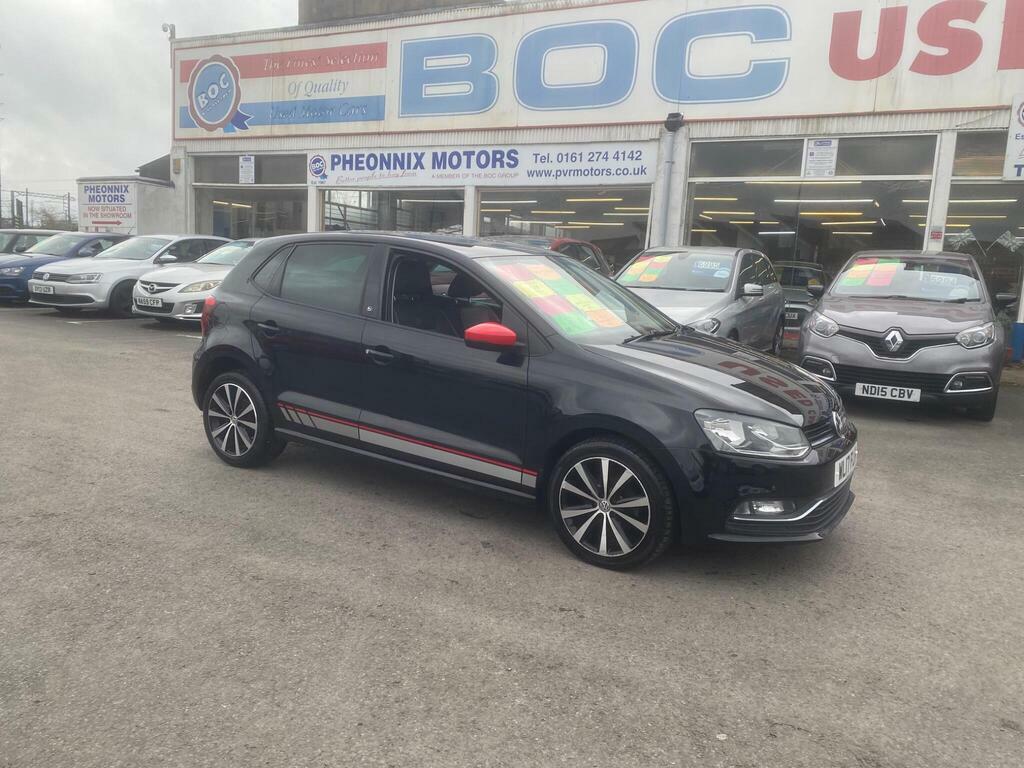 Volkswagen Polo 1.4 Tdi Bluemotion Tech Beats Euro 6 Ss WL17FLH Black #6