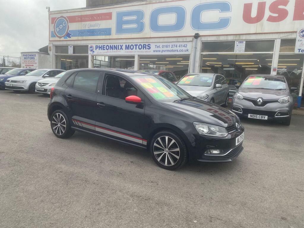 Volkswagen Polo 1.4 Tdi Bluemotion Tech Beats Euro 6 Ss WL17FLH Black #5