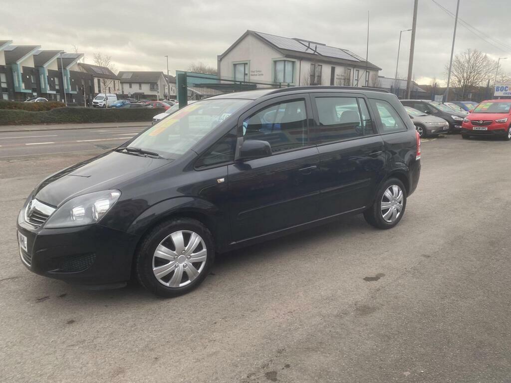 Vauxhall Zafira 1.6 16V Exclusiv Euro 5 Black #3