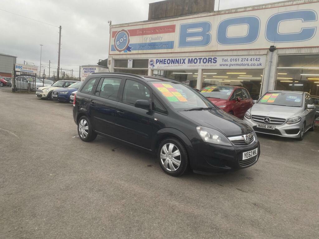 Vauxhall Zafira 1.6 16V Exclusiv Euro 5 Black #6