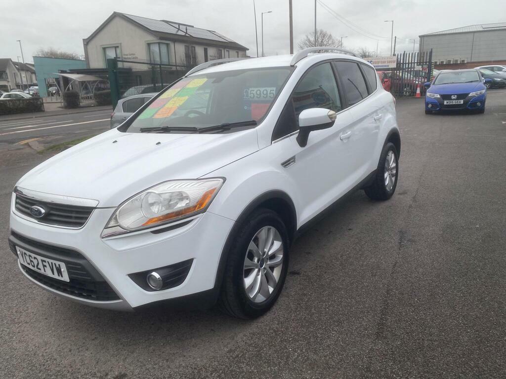 Ford Kuga 2.0 Tdci Titanium Powershift Awd Euro 5 White #3
