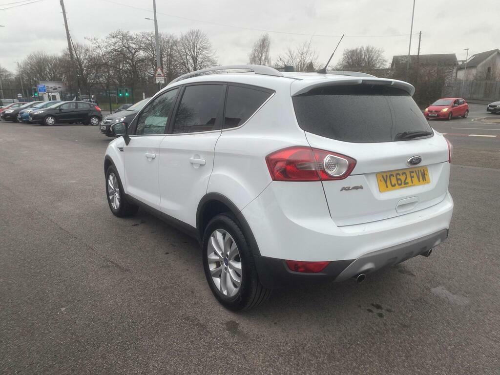 Ford Kuga 2.0 Tdci Titanium Powershift Awd Euro 5 White #4