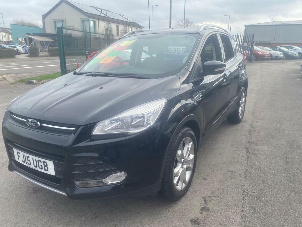 Ford Kuga 2.0 Tdci Zetec 2Wd Euro 6 Ss FJ15UGB Black #3