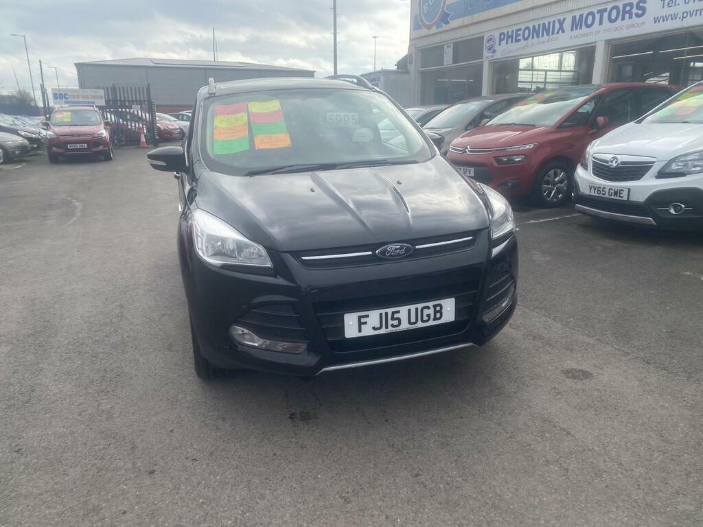 Ford Kuga 2.0 Tdci Zetec 2Wd Euro 6 Ss FJ15UGB Black #2
