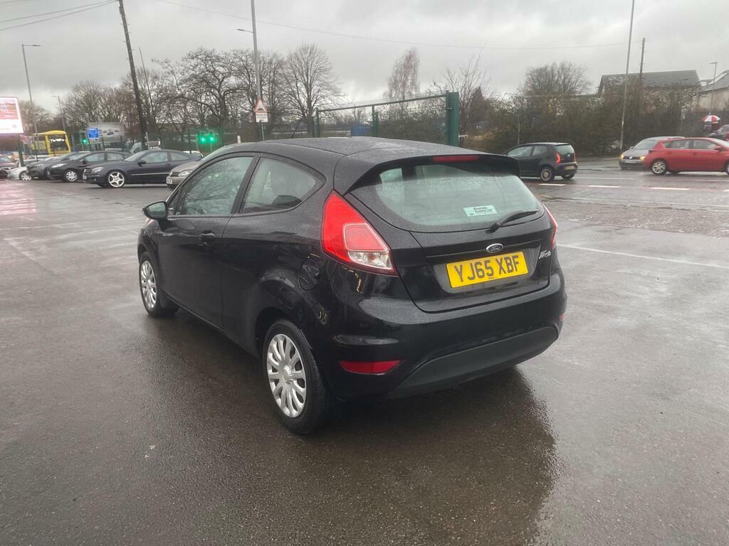 Ford Fiesta 1.25 Style Euro 6 YJ65XBF Black #4
