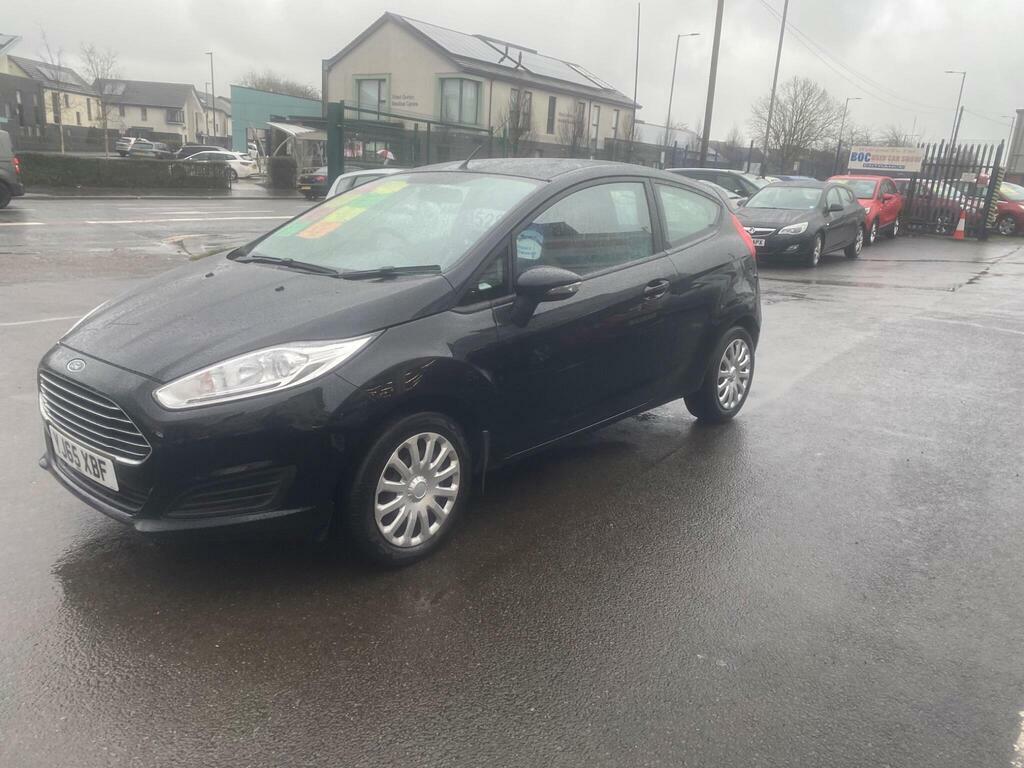 Ford Fiesta 1.25 Style Euro 6 YJ65XBF Black #3