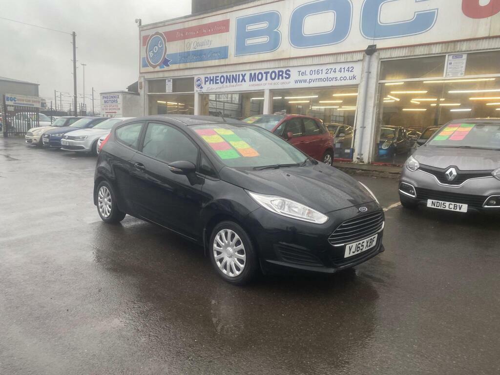Ford Fiesta 1.25 Style Euro 6 YJ65XBF Black #5