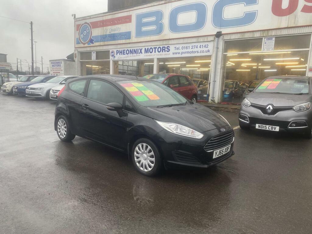 Ford Fiesta 1.25 Style Euro 6 YJ65XBF Black #6