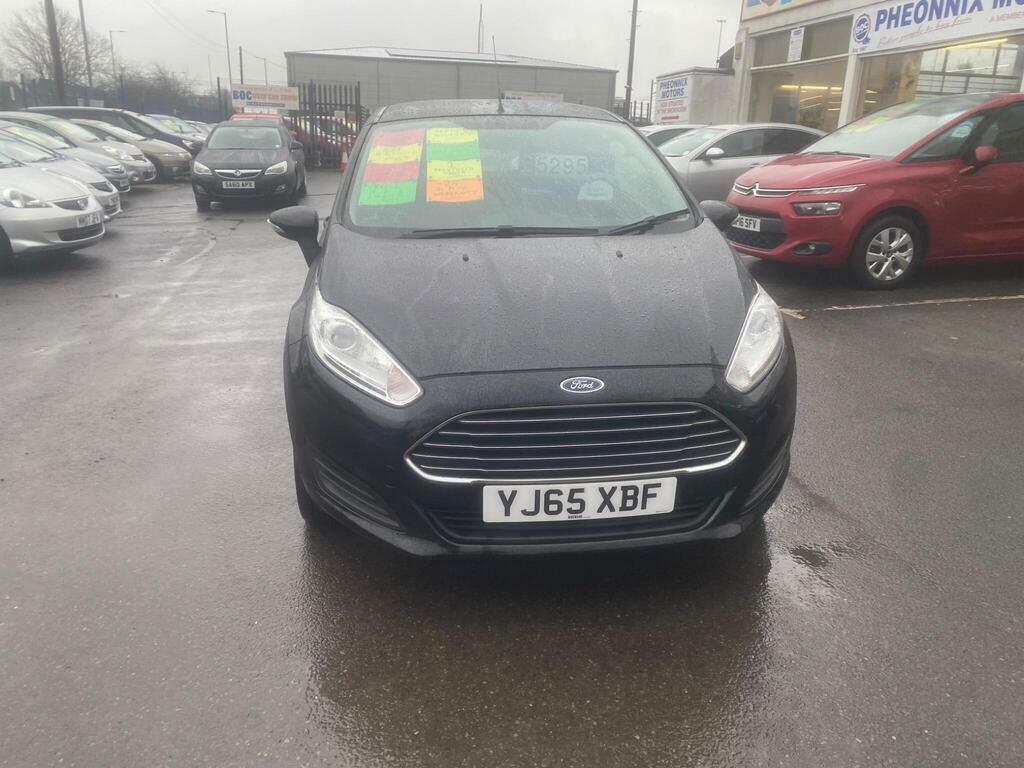 Ford Fiesta 1.25 Style Euro 6 YJ65XBF Black #2