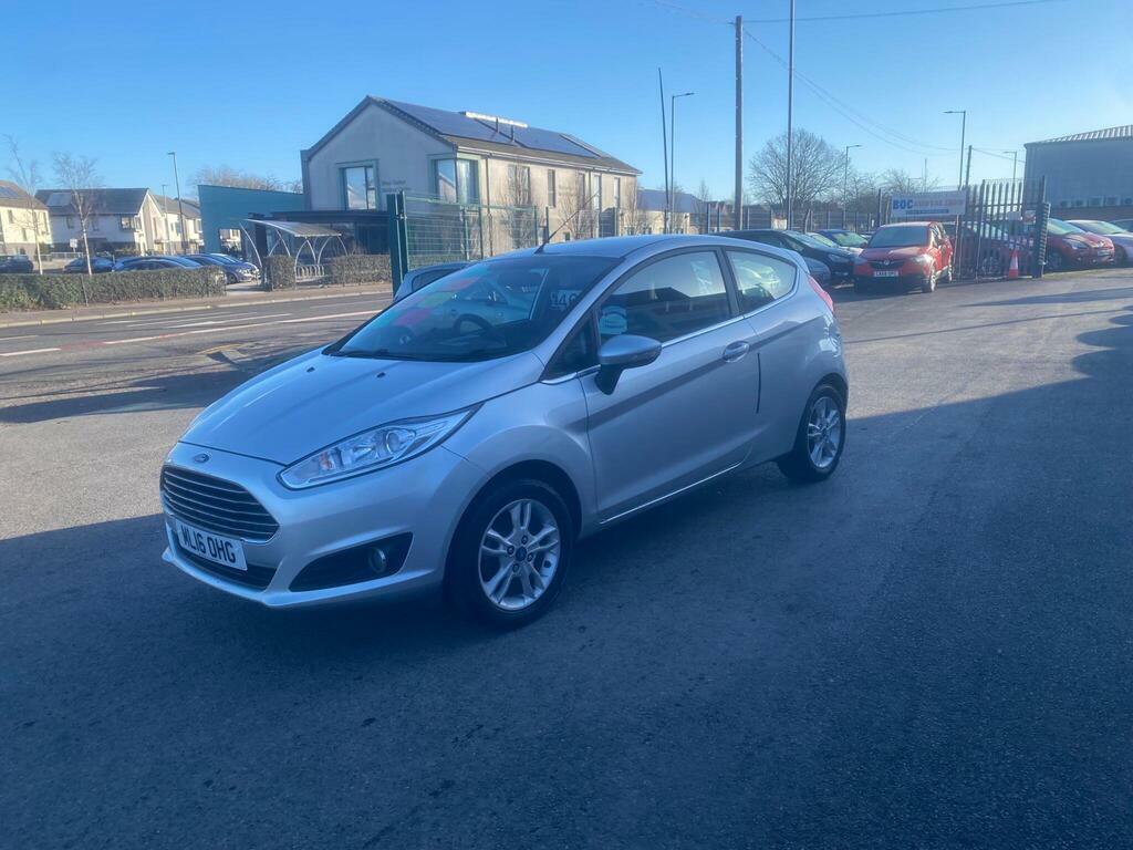 Ford Fiesta 1.25 Zetec Euro 6 ML16OHG Silver #6