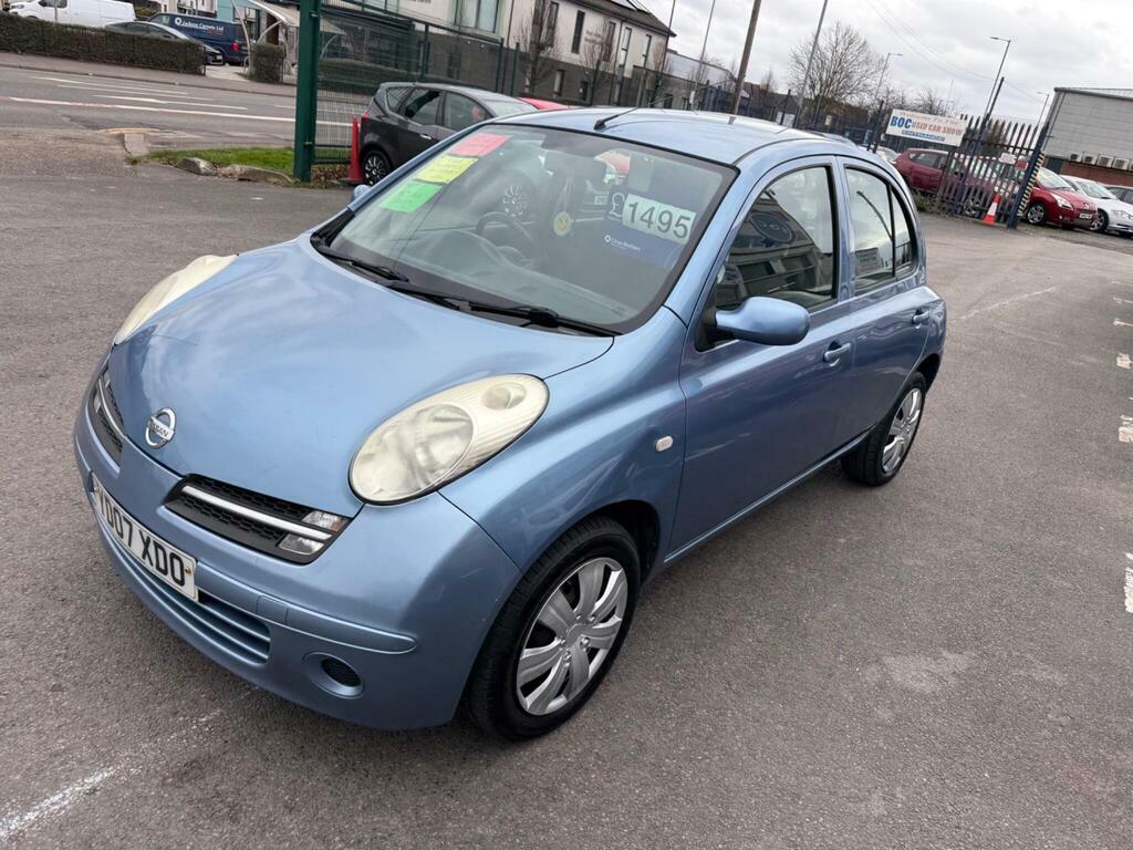 Nissan Micra 1.2 16V Spirita YD07XDO Blue #4