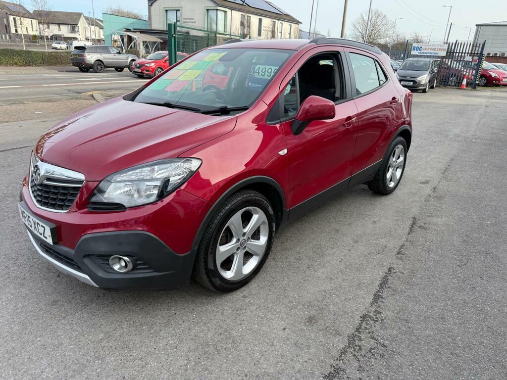 Vauxhall Mokka 1.6I Tech Line 2Wd Euro 6 Ss MF15XCZ Red #4