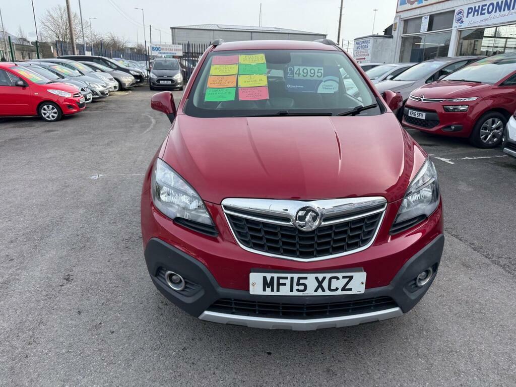 Vauxhall Mokka 1.6I Tech Line 2Wd Euro 6 Ss MF15XCZ Red #2