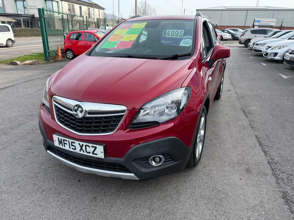 Vauxhall Mokka 1.6I Tech Line 2Wd Euro 6 Ss MF15XCZ Red #3