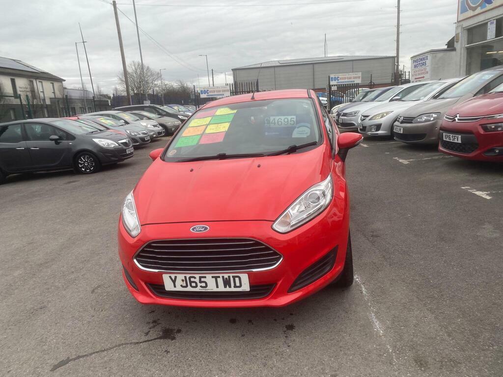 Ford Fiesta 1.25 Style Euro 6 YJ65TWD Red #6