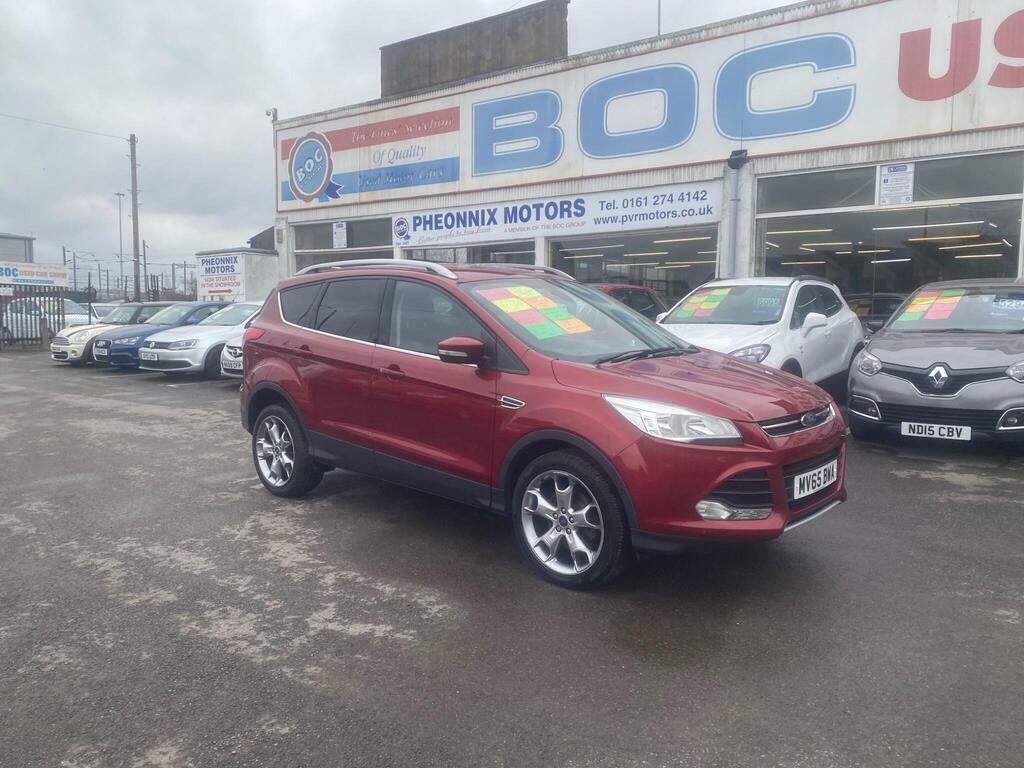 Ford Kuga 2.0 Tdci Titanium 2Wd Euro 6 Ss MV65BWA Red #6