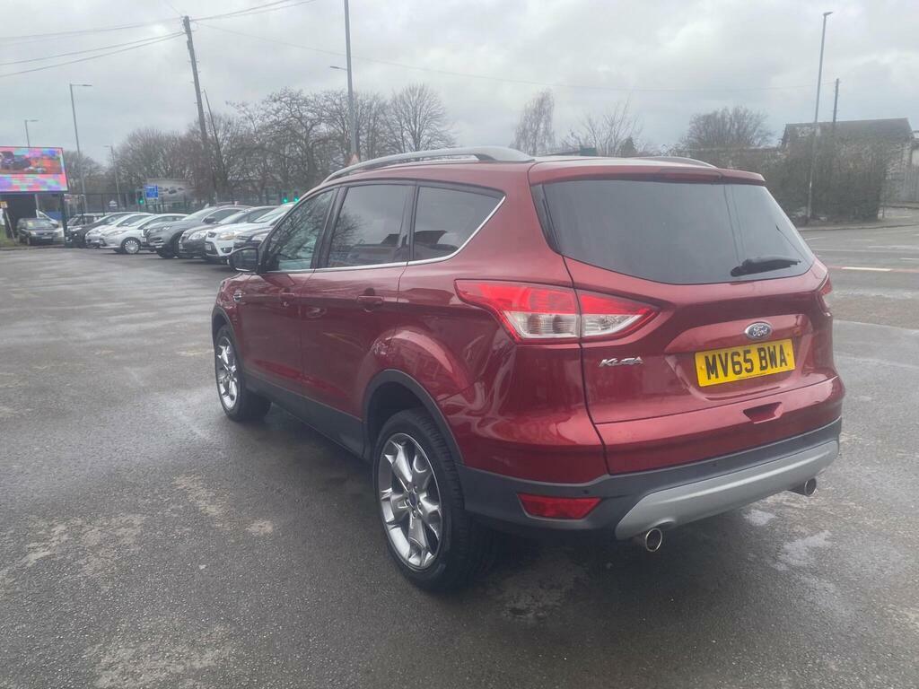 Ford Kuga 2.0 Tdci Titanium 2Wd Euro 6 Ss MV65BWA Red #4