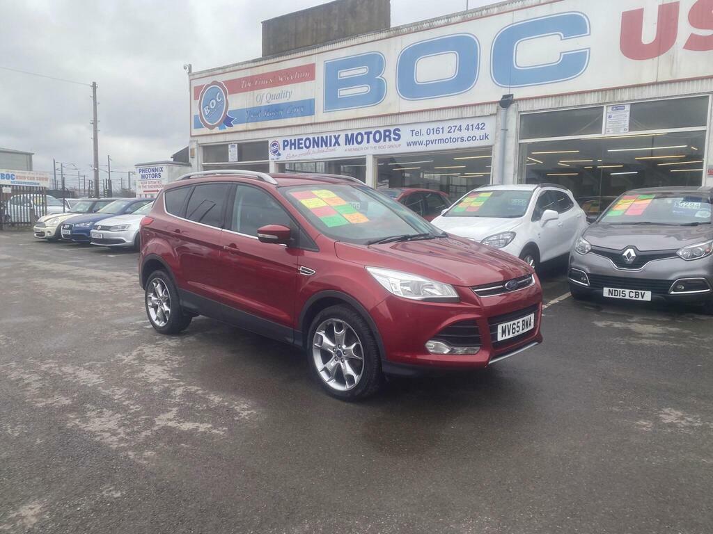 Ford Kuga 2.0 Tdci Titanium 2Wd Euro 6 Ss MV65BWA Red