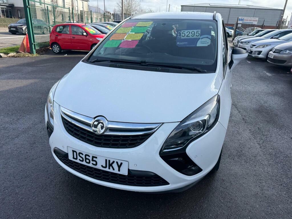 Vauxhall Zafira Tourer 1.4I Turbo Exclusiv Euro 6 DS65JKY White #3