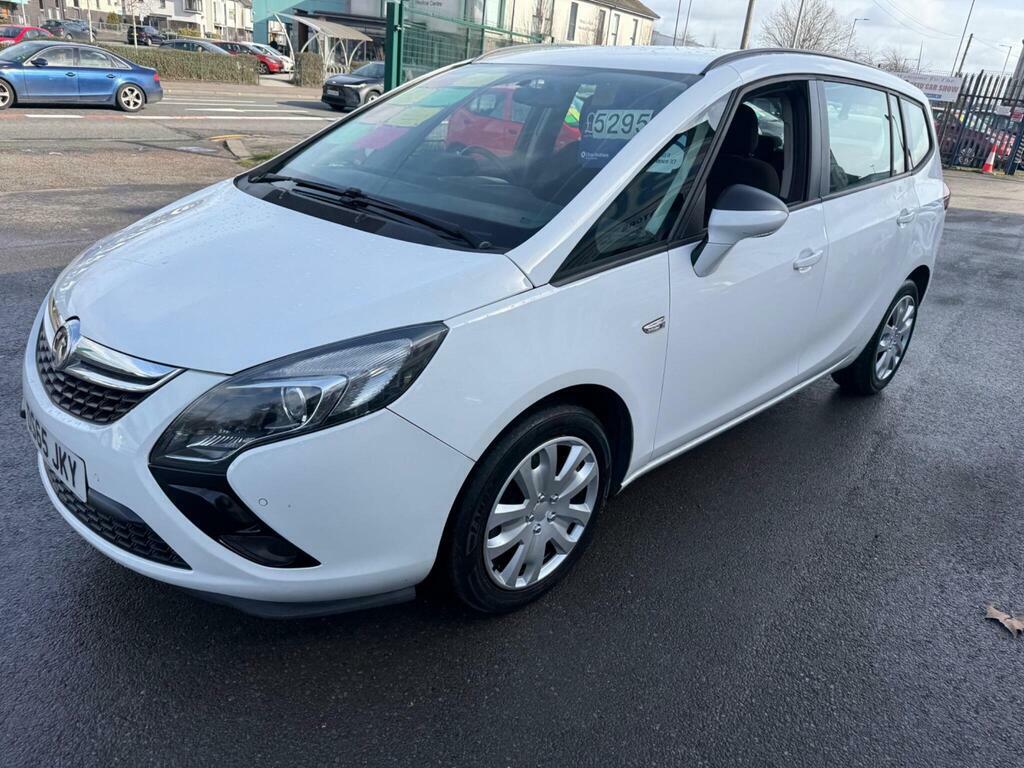 Vauxhall Zafira Tourer 1.4I Turbo Exclusiv Euro 6 DS65JKY White #4