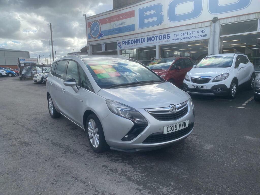 Vauxhall Zafira Tourer 2.0 Cdti Se Euro 5 CX15VWW Silver #6