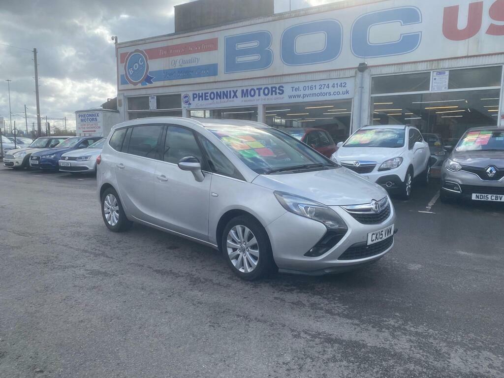 Vauxhall Zafira Tourer 2.0 Cdti Se Euro 5 Silver