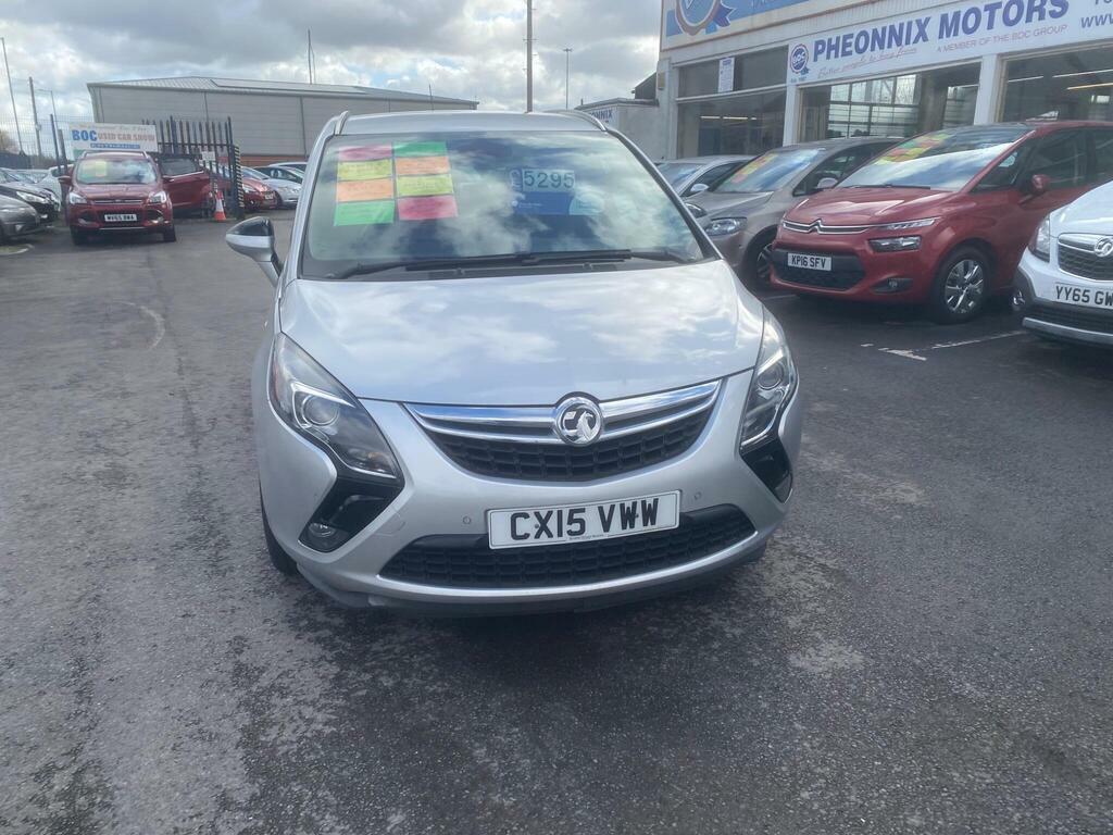 Vauxhall Zafira Tourer 2.0 Cdti Se Euro 5 CX15VWW Silver #2