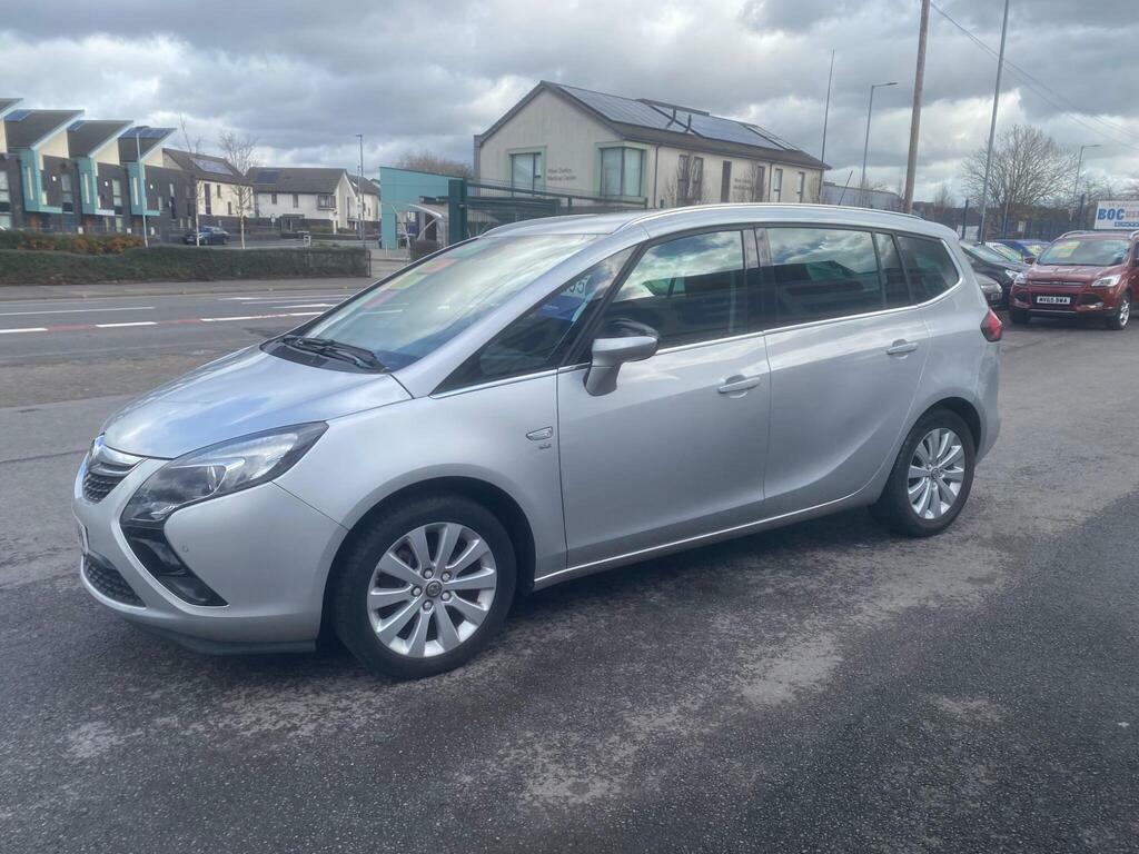 Vauxhall Zafira Tourer 2.0 Cdti Se Euro 5 CX15VWW Silver #3