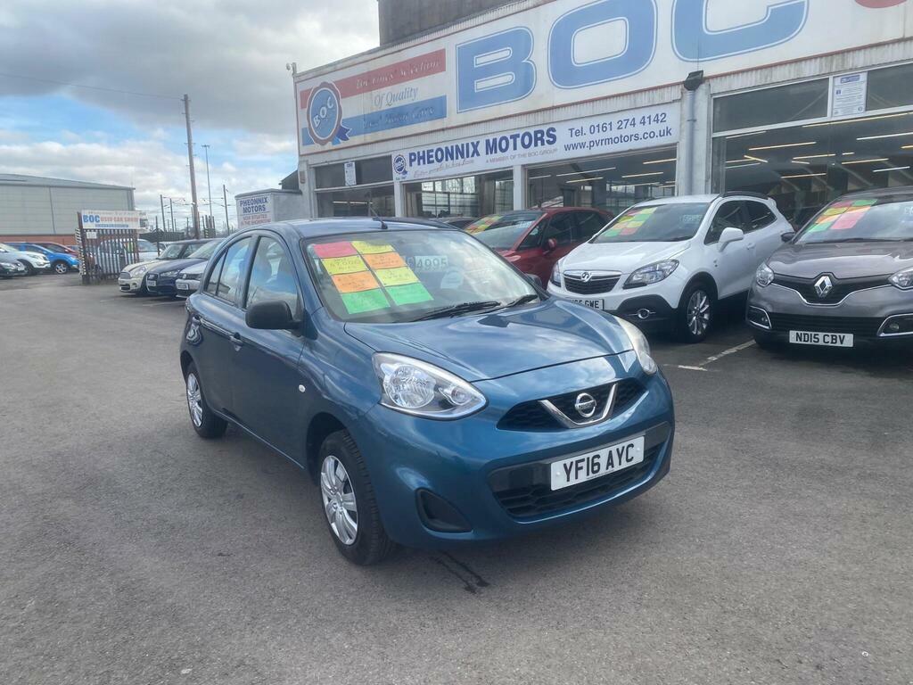 Nissan Micra 1.2 Visia Euro 5 YF16AYC Blue #5