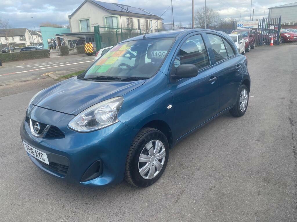 Nissan Micra 1.2 Visia Euro 5 YF16AYC Blue #3