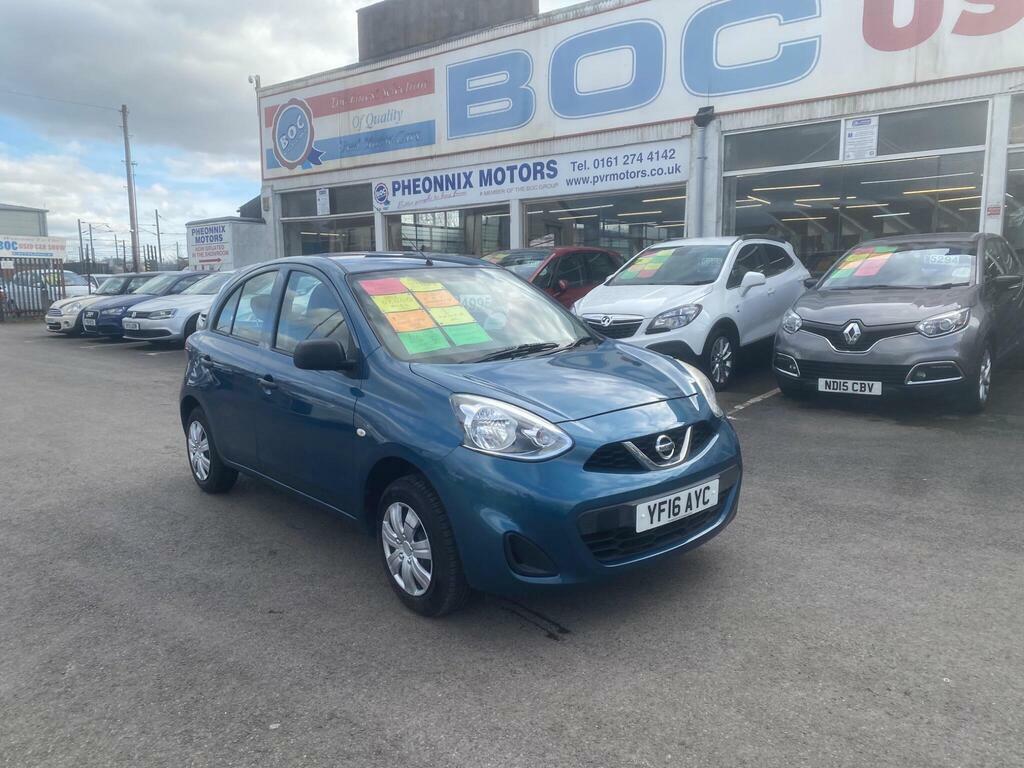 Nissan Micra 1.2 Visia Euro 5 YF16AYC Blue #6