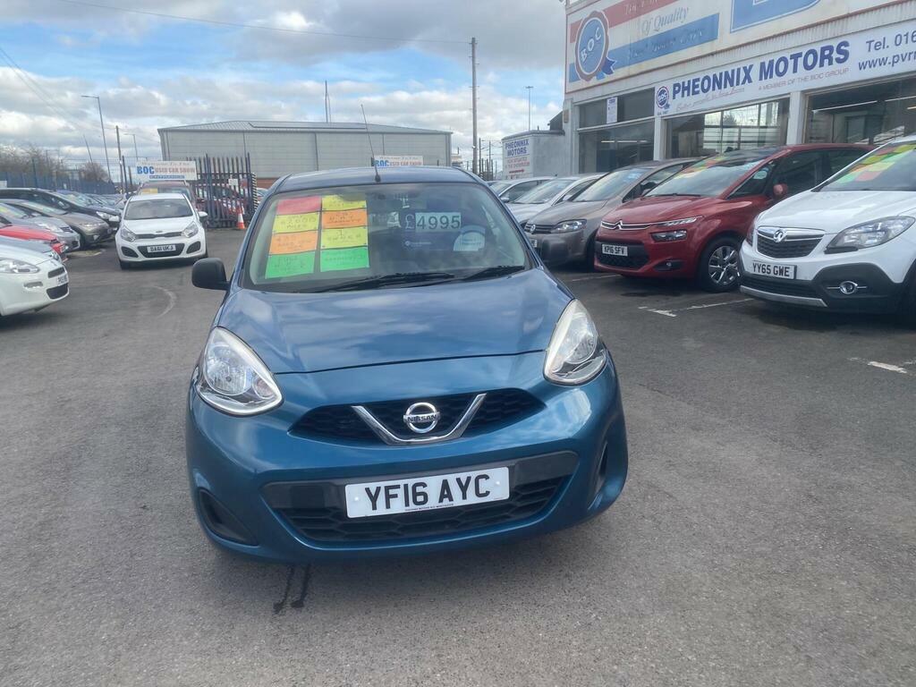 Nissan Micra 1.2 Visia Euro 5 YF16AYC Blue #2
