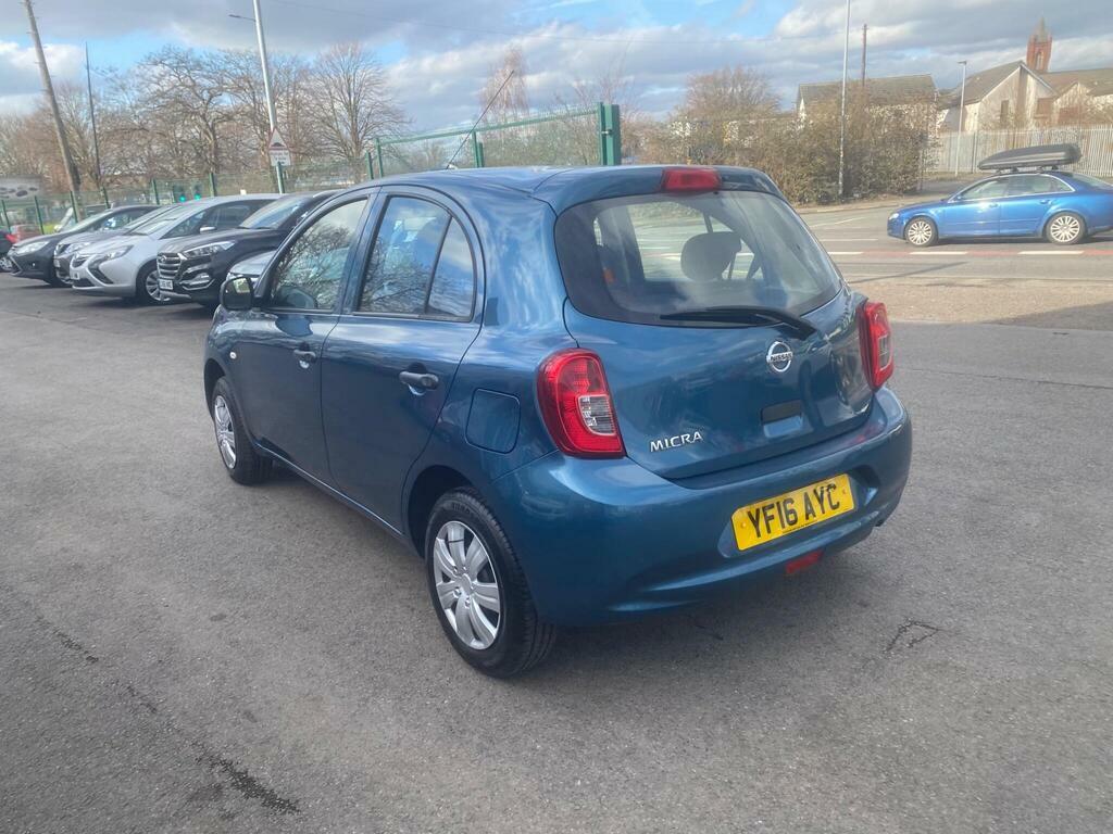 Nissan Micra 1.2 Visia Euro 5 YF16AYC Blue #4