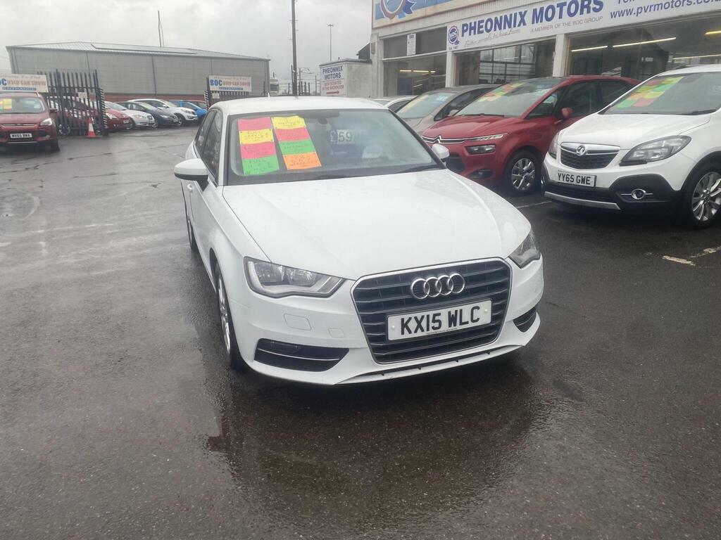 Audi A3 1.6 Tdi Se Sportback Euro 6 Ss KX15WLC White #6