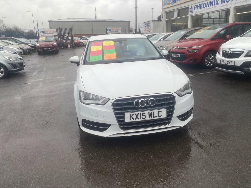Audi A3 1.6 Tdi Se Sportback Euro 6 Ss KX15WLC White #2