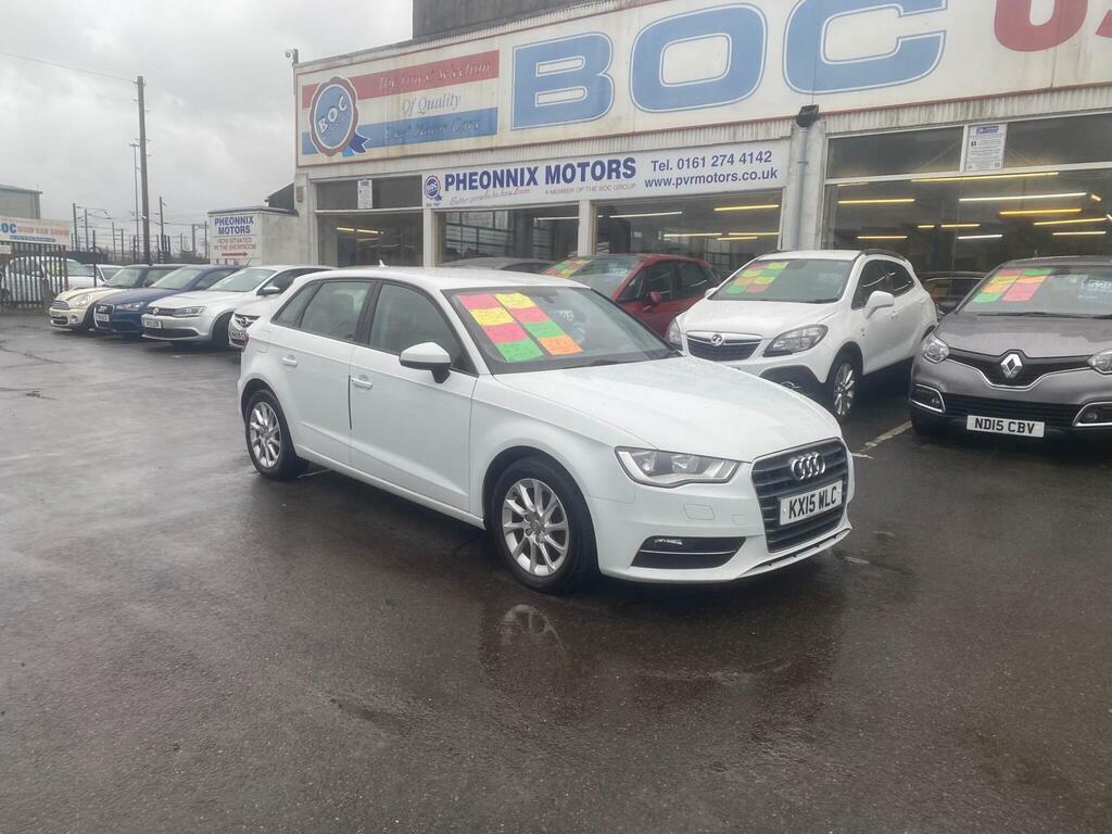 Audi A3 1.6 Tdi Se Sportback Euro 6 Ss KX15WLC White