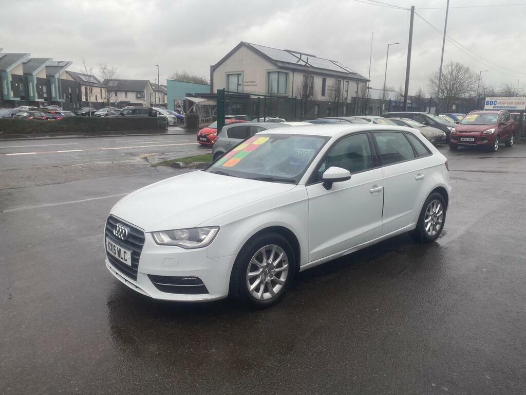Audi A3 1.6 Tdi Se Sportback Euro 6 Ss KX15WLC White #3
