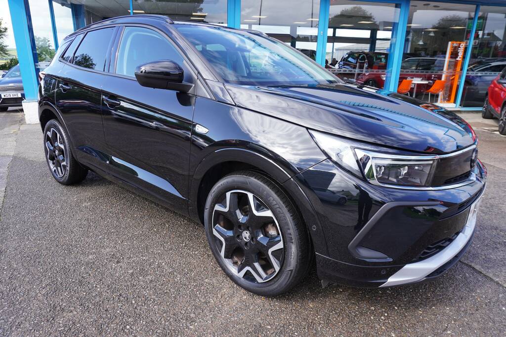 Vauxhall Grandland 1.2 Turbo Ultimate Euro 6 Ss WG72JVP Black #6
