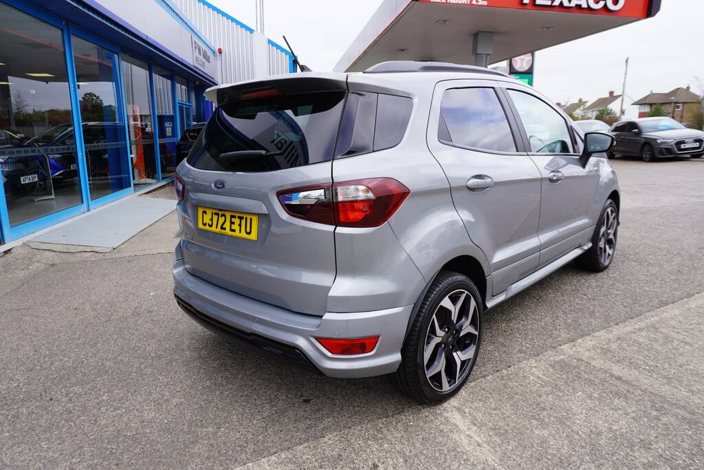 Ford Ecosport 1.0T Ecoboost St-line Euro 6 Ss CJ72ETU Silver #3