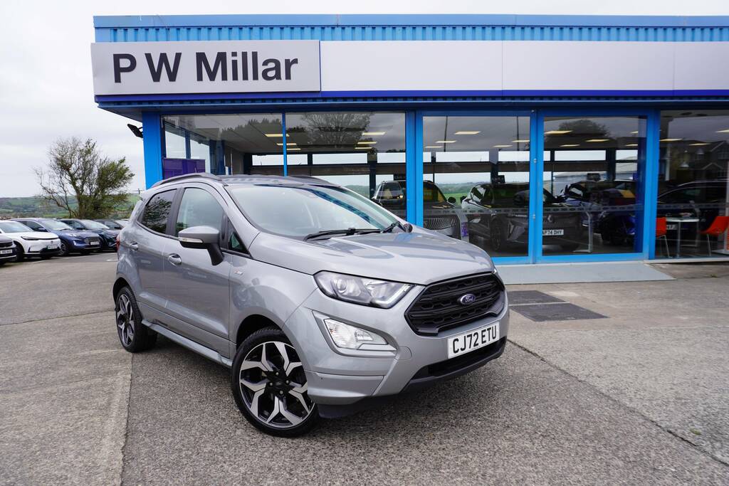 Ford Ecosport 1.0T Ecoboost St-line Euro 6 Ss Silver