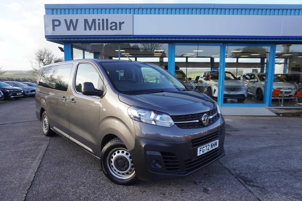 Vauxhall Vivaro 1.5 Turbo D Edition L Lwb Euro 6 Ss 9 Seat Grey