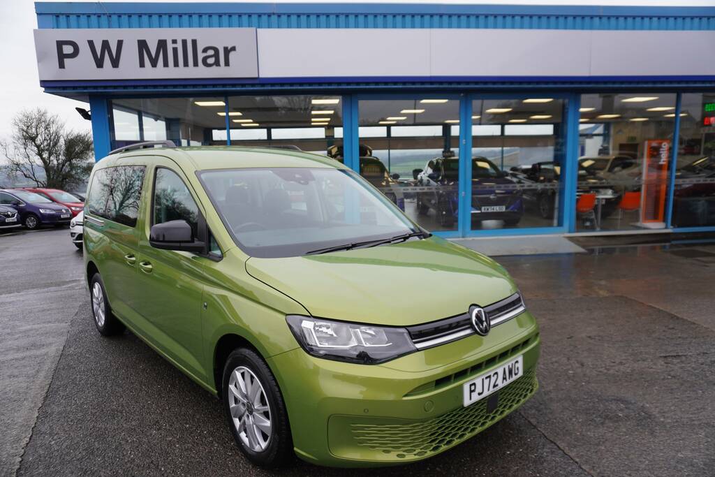 Volkswagen Caddy Maxi Life 2.0 Tdi Life Dsg Euro 6 Ss Green