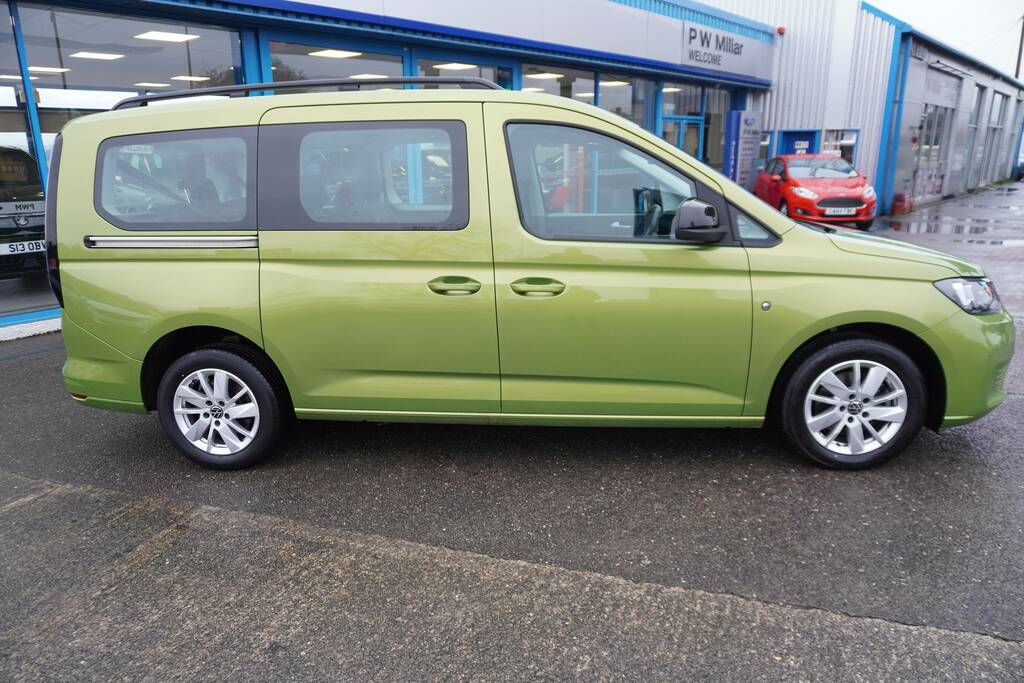 Volkswagen Caddy Maxi Life 2.0 Tdi Life Dsg Euro 6 Ss PJ72AWG Green #2