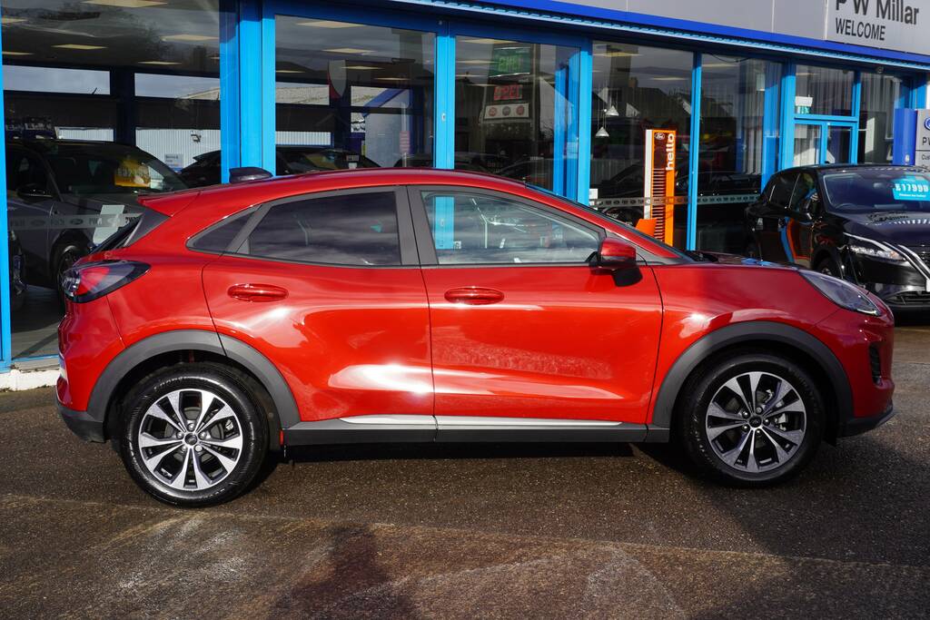 Ford Puma 1.0T Ecoboost Mhev Titanium Euro 6 Ss PL25HKW Red #2