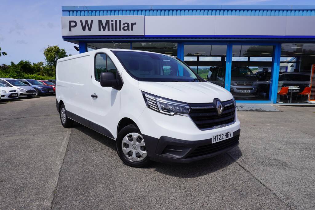 Renault Trafic 2.0 Dci Blue 30 Business Lwb Euro 6 Ss White