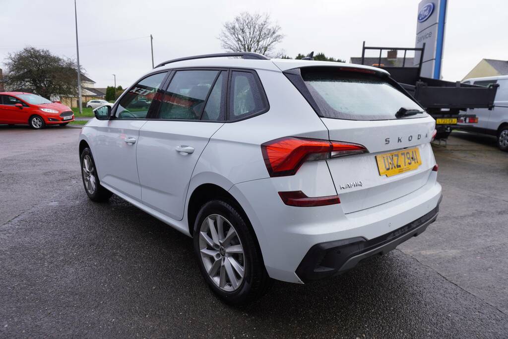 Skoda Kamiq 1.0 Tsi Se Edition Dsg Euro 6 Ss UXZ7941 White #2